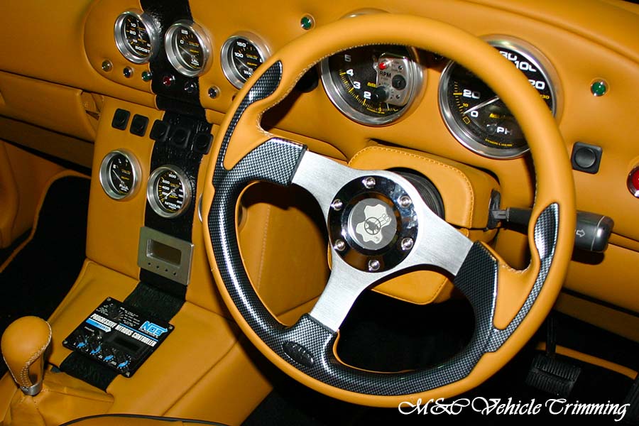 Holden VS Commodore Ute 1996 'Red Hot' steering wheel